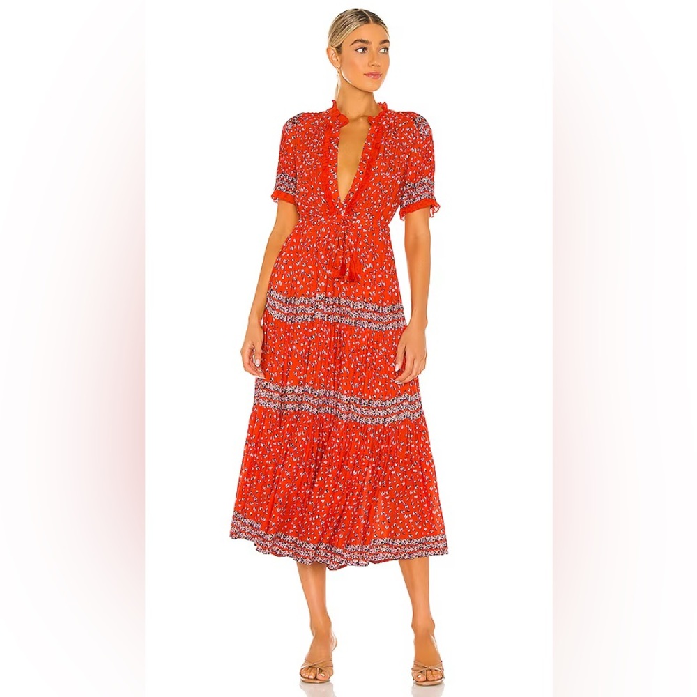 Free People Scarlet Floral Maxi Dress